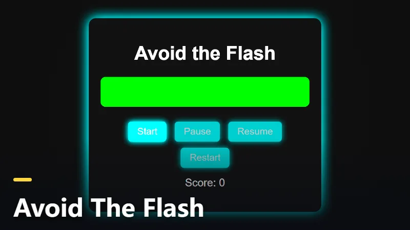 Avoid The Flash