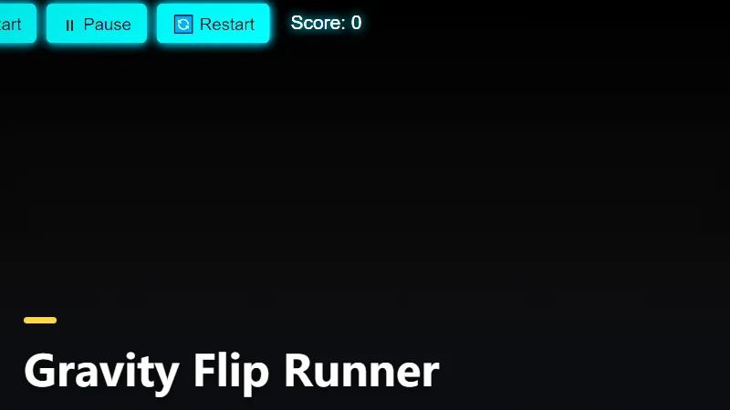 Gravity Flip Runner