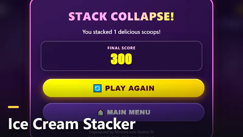 Ice Cream Stacker