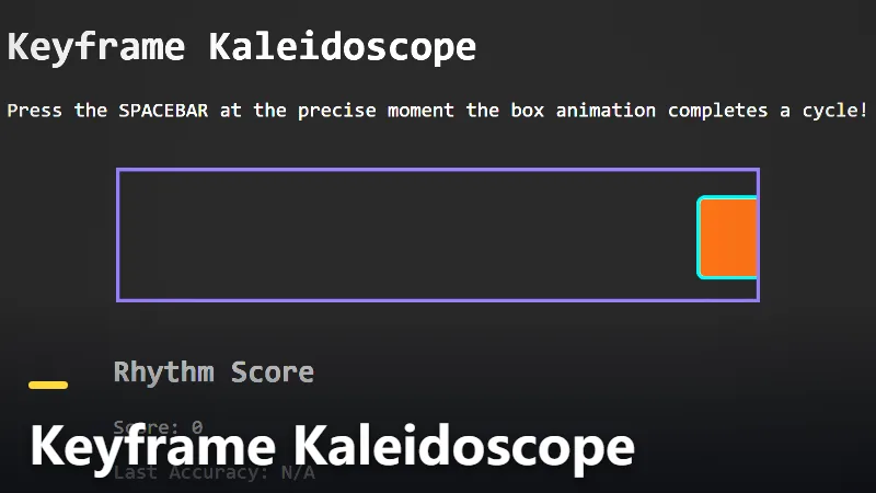 Keyframe Kaleidoscope