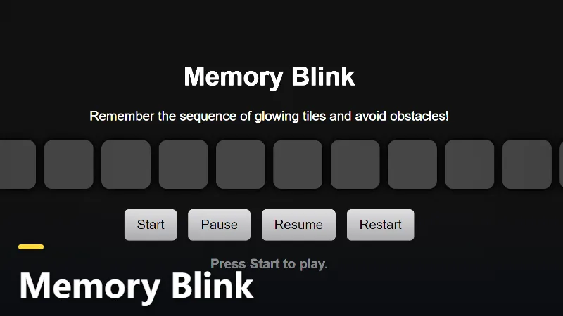 Memory Blink