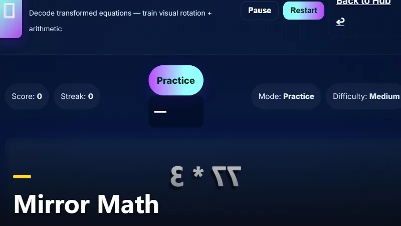 Mirror Math