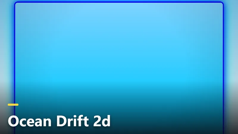 Ocean Drift 2d
