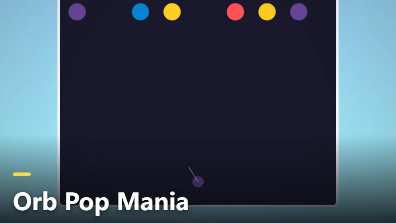 Orb Pop Mania