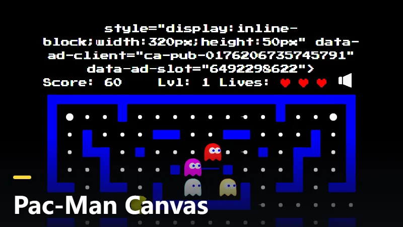 Pac-Man Canvas