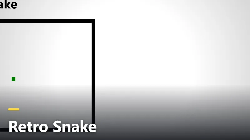 Retro Snake
