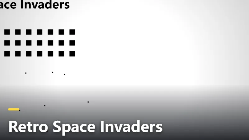 Retro Space Invaders