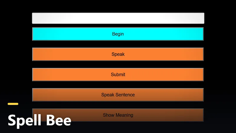 Spell Bee