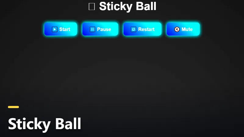 Sticky Ball