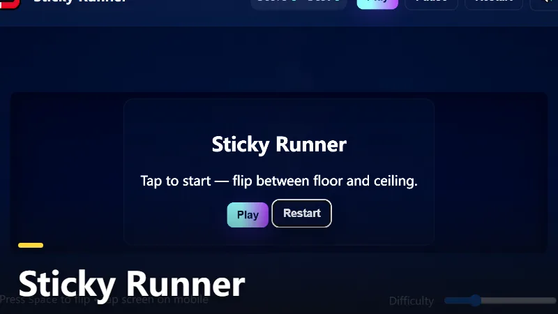 Sticky Runner