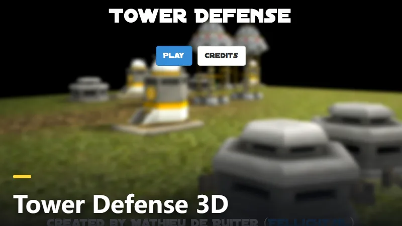 Tower Defense 3D