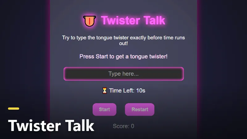 Twister Talk