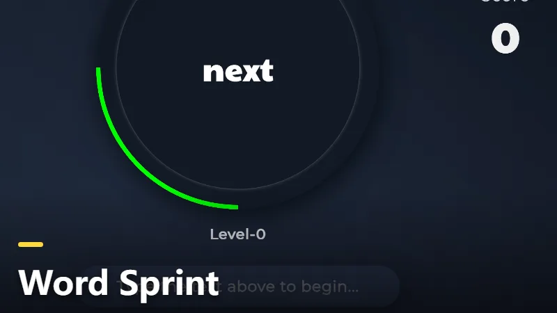 Word Sprint